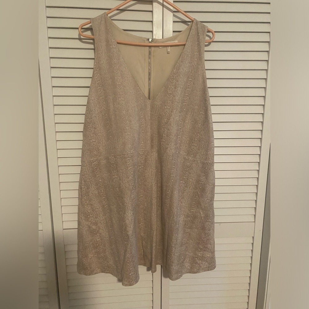 Harper Wren shift dress snake pattern with pockets